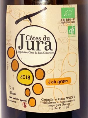 Joli grain 2018 • Christelle et Gilles Wicky