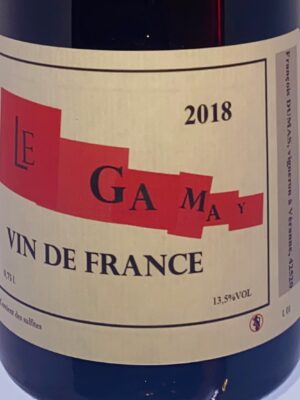 Le Gamay 2018 • François Dumas